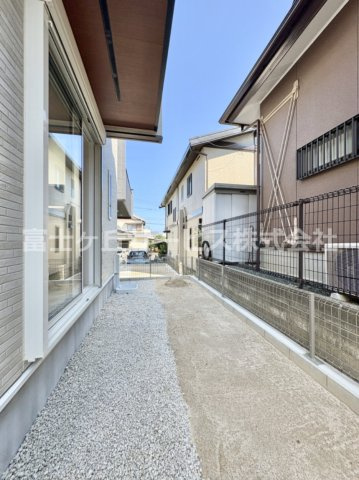 【庭】 | 豊橋市佐藤4丁目 新築一戸建て 3号棟 | お庭で自由な時間を過ごせます