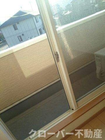 ウインターワルツＢのバルコニー
