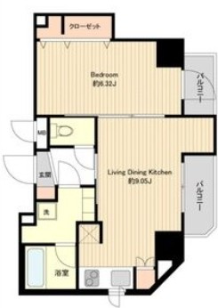 プライムアーバン板橋区役所前の間取り