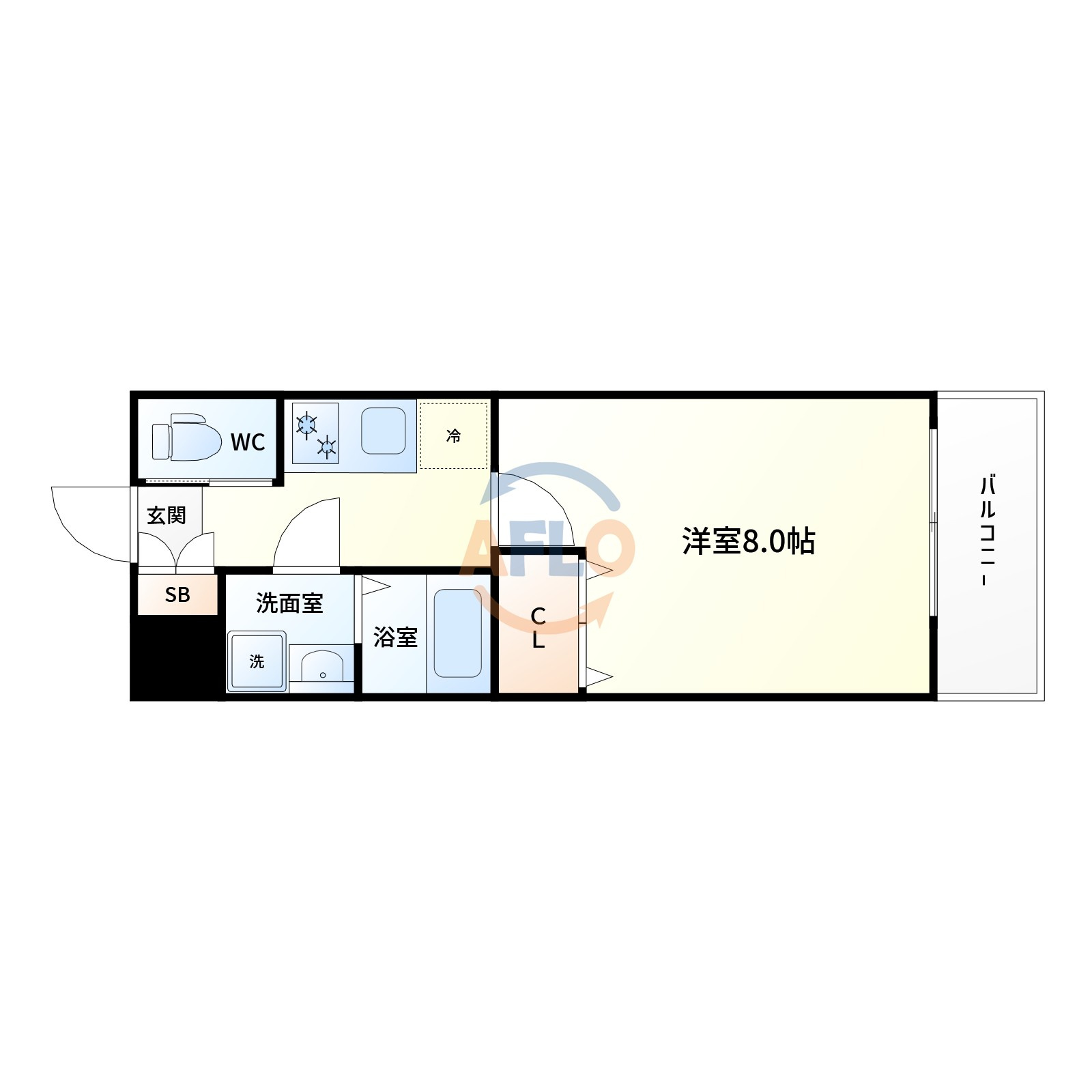 レジデンス塚本クラージュの間取り|間取り