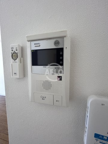 ミフネセントラルベア東三国のセキュリティ|ミフネセントラルベア東三国　モニター付きインターホン