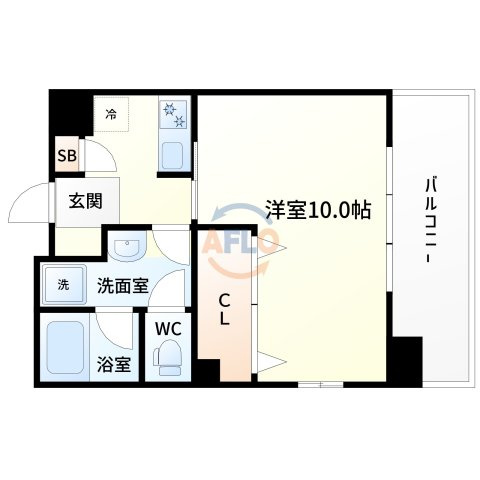 エスフォート江坂公園の間取り|S-FORT江坂公園　間取り