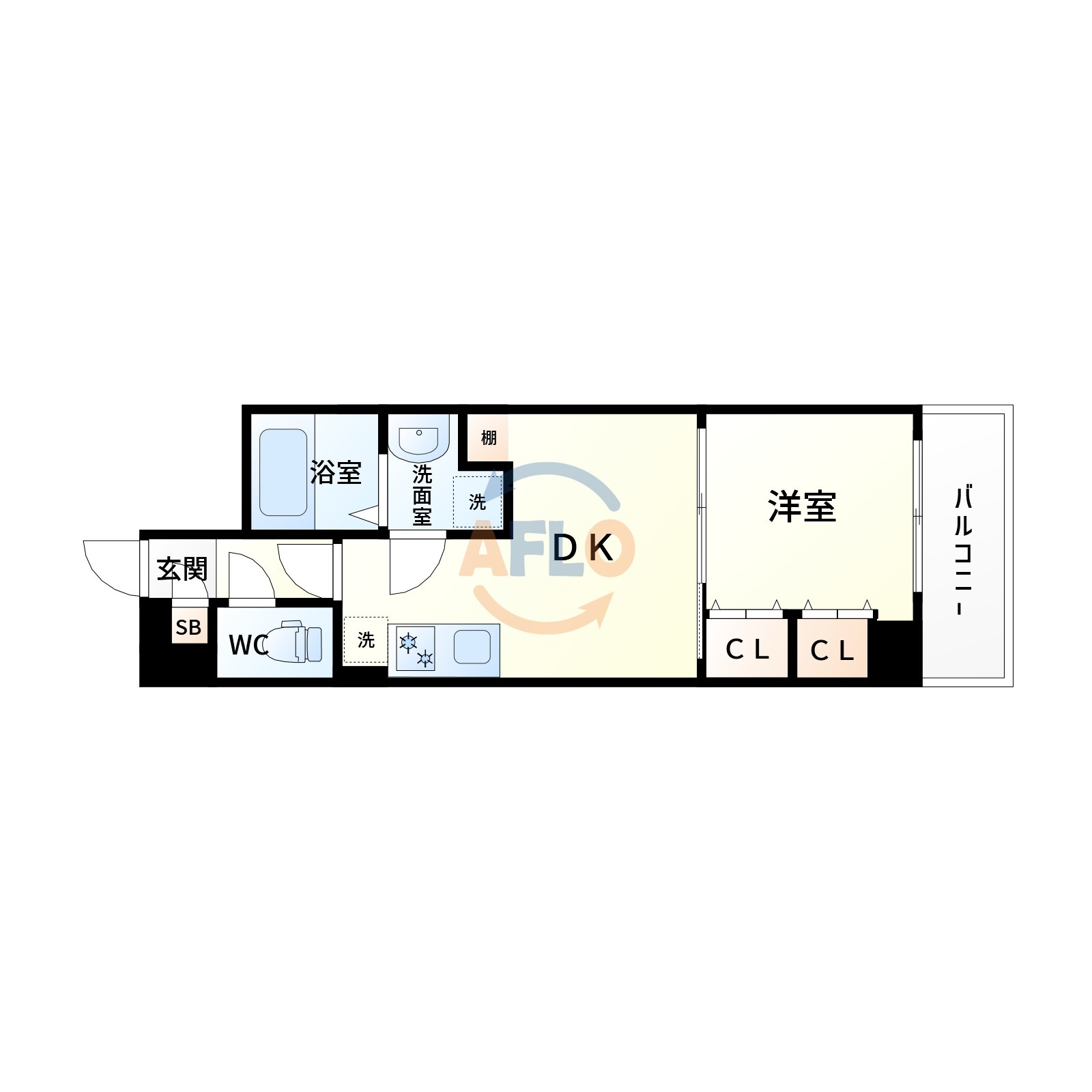 セントロイヤルクラブ新大阪の間取り|間取り