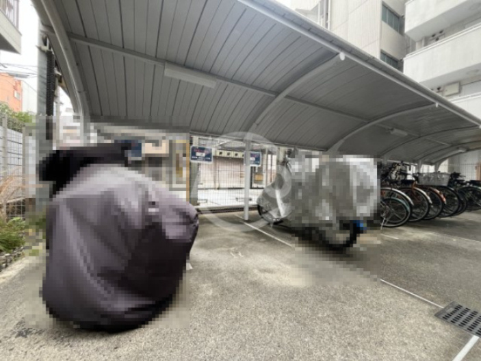 クレール十三の設備|クレール十三　バイク置き場