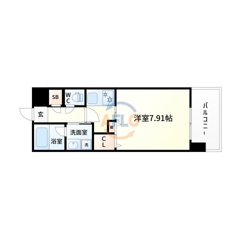 グランシス江坂の間取り|グランシス江坂　間取り