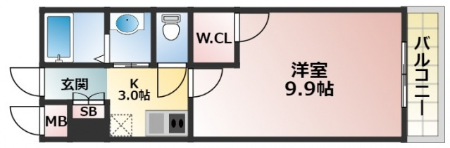 グレイスパルコートの間取り