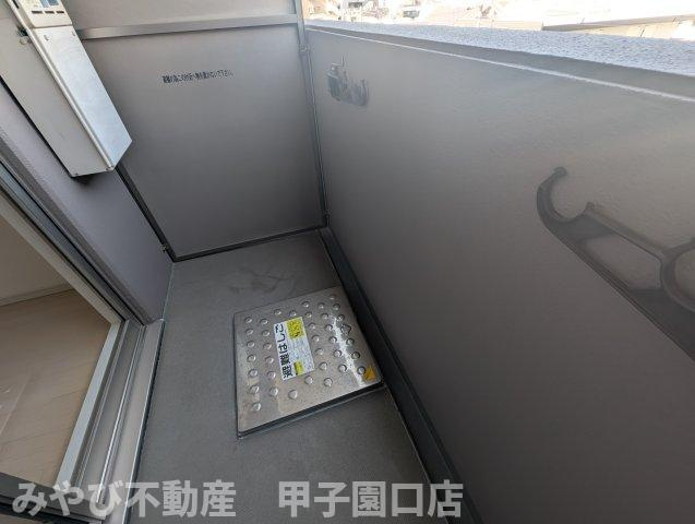 アーバングリーン甲子園のバルコニー