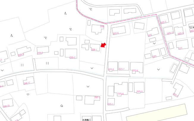 【土地図】 | 売土地：梅北町