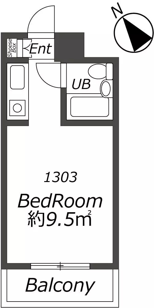 AP807 メゾン・ド・ミラージュ 1303の間取り|

