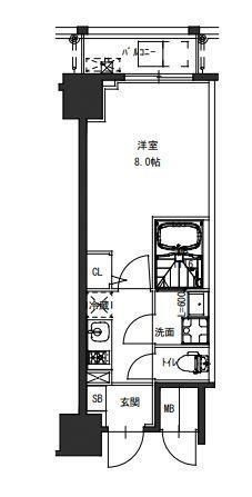 Ｓ－ＲＥＳＩＤＥＮＣＥ駒込六義園の間取り