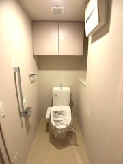 ルフォンプログレ志村坂上のトイレ|ゆったりとした空間のトイレです