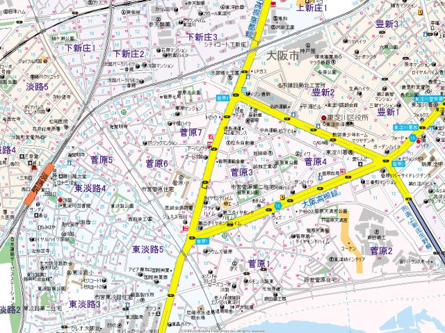 【地図】 | ファステート北大阪ラッセル