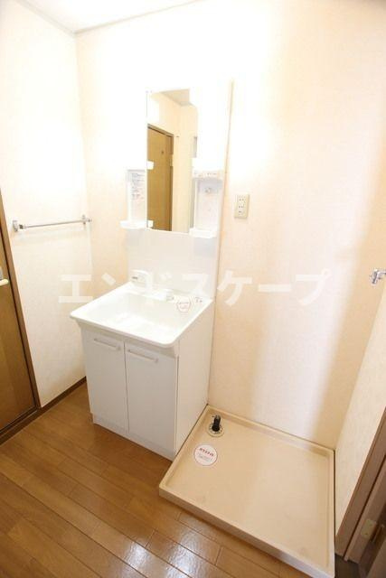 エスポワールＤの洗面所|高崎、前橋のお部屋探しはエンドスケープまで！お客様の理想お聞かせ下さい♪