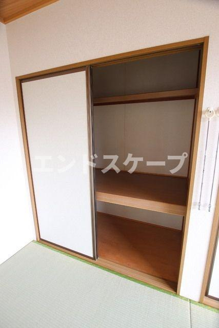 エスポワールＤの収納|高崎、前橋のお部屋探しはエンドスケープまで！お客様の理想お聞かせ下さい♪