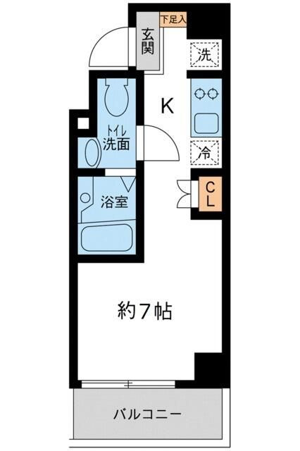 ラクラス池袋の間取り