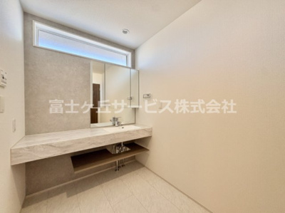 【脱衣所】 | 豊橋市佐藤4丁目 新築一戸建て 4号棟 | 脱衣場です