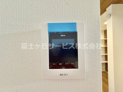 【セキュリティ】 | 豊橋市佐藤4丁目 新築一戸建て 4号棟 | TVインターフォンです