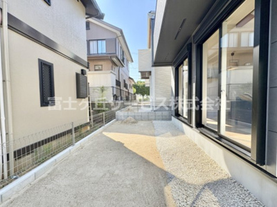 【庭】 | 豊橋市佐藤4丁目 新築一戸建て 4号棟 | お庭です