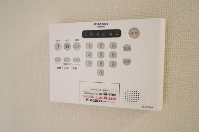 ビスタレイルウェイ八田のセキュリティ