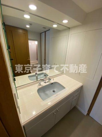 小石川パークタワーの洗面所