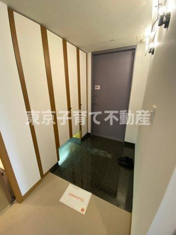 小石川パークタワーの玄関