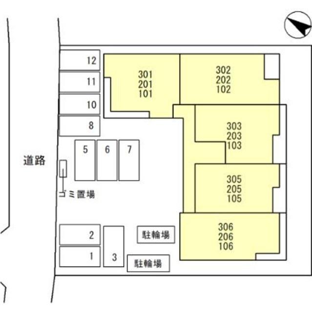 ヴィアレット　Ⅷのその他|配置図です！
