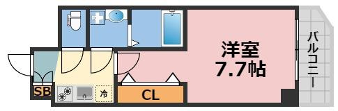 S-RESIDENCE堺筋本町Unoの間取り