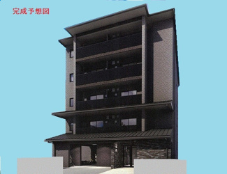 【外観パース】 | 彩　ＫｙｏｔｏＮｉｓｈｉｊｉｎ