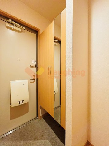 セジュール合川南　A棟の玄関|ゆったりとした玄関です