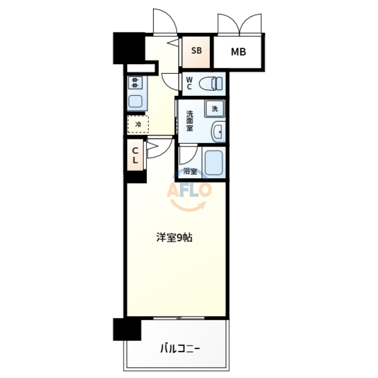 セイワパレス美章園駅前　常盤小学校区の間取り|セイワパレス美章園
