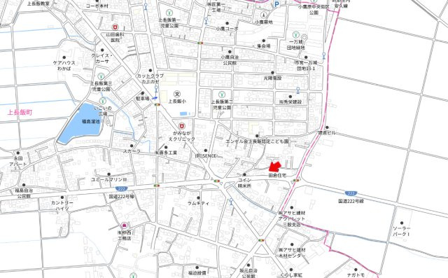 【地図】 | 売土地：上長飯町