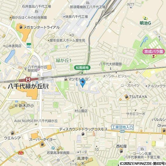 モンテローザ緑が丘の地図