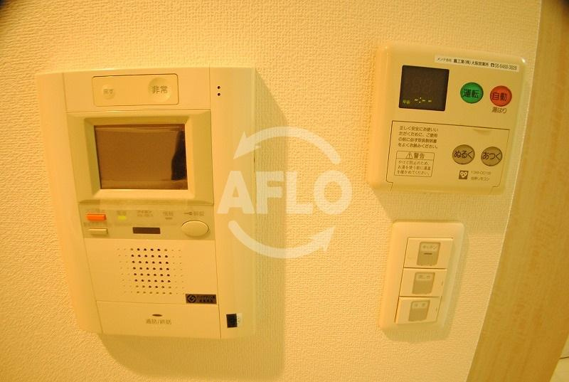 アーバネックス北浜のセキュリティ|アーバネックス北浜　TVモニター付きインターホン