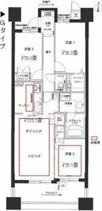 レジディア泉の間取り