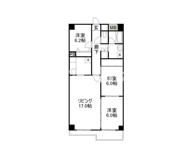 アクトヒルズ八千代Ⅱの間取り
