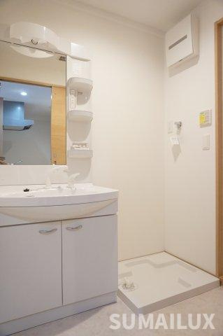 グランパーク水前寺Ⅱの独立洗面台
