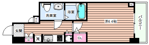 【間取り】 | サムティ北浜大手通
