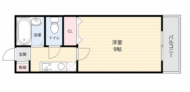 宮元7番館の間取り