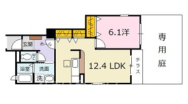 ブリーゼ・Ｆの間取り