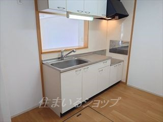 ブリーゼ・Ｆのキッチン|すべて募集のお部屋の写真です