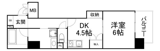 【間取り】 | ビエラコート内久宝寺