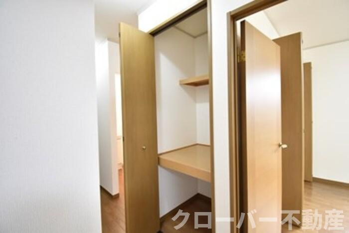やすらぎの家 C棟の収納|廊下物入