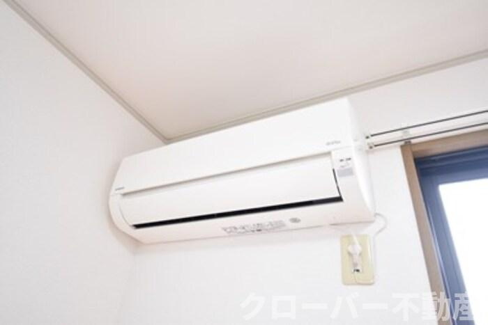やすらぎの家 C棟の設備|備付エアコン（ＤＫ）