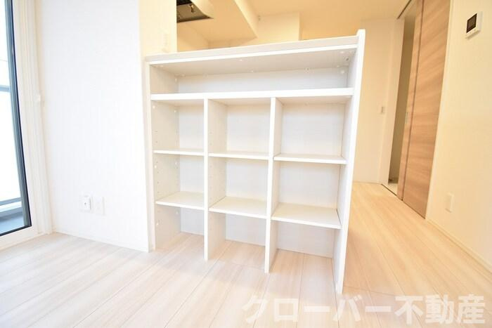 リビエールⅡの収納|カウンター下棚
