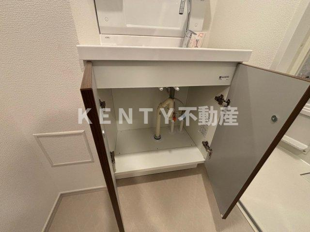 【洗面所】 | クラリティア馬込 | 広い洗面スペース