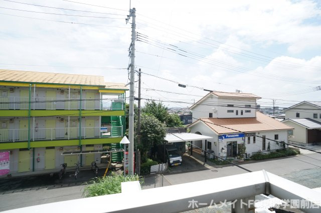 熊本市東区八反田２丁目のアパートの展望