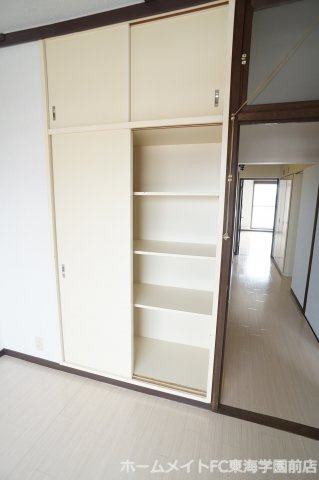 熊本市東区八反田２丁目のアパートの収納