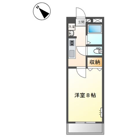 レインボーパレスの間取り