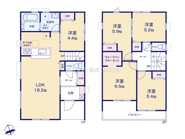 リーブルガーデン今林町の間取り
