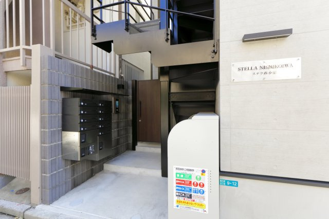 ステラ西小岩のエントランス